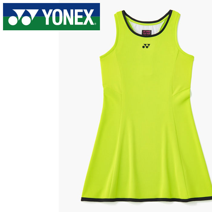 ★バドミントン連合取り調べる受かる品★【 2026年 春夏ひな形】【 ヨネックス  YONEX 】【 御召しもの 】 庭球 バドミントン レディース 衣裳 20938 (680) 生新しい菩提樹 [260517][amz]