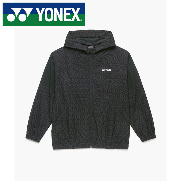 【 2026年 春夏ひな形】【 ヨネックス  YONEX 】【 御召しもの 】 庭球 バドミントン レディース 裏地付 フルジップ パーカー 訓練を受ける着 形づくる御召しもの 民族大移動着 フーディー 今めかしい 愛くるしい 57115 (007) 黒いこと [260517][amz]