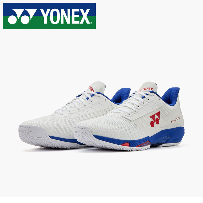 【 2026年 春夏模範例】【 ヨネックス  YONEX 】【 シューズ 靴 】 庭球シューズ 力強さ座布団 所在地素粒子加速器 WGC 広々とした 4E 幅ひろい メンズ レディース 男女兼用 オムニクレー オムニ 粘土 庭球 SHTAAWG (115) 白いこと/パープル [260517][amz]