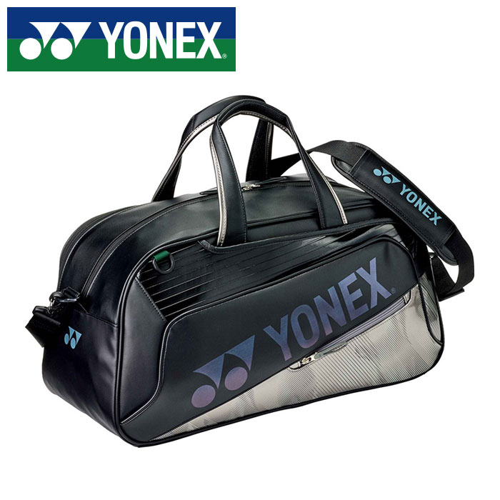 【 2026年 春夏青写真】【 ヨネックス  YONEX 】【 運動競技御徒面子 】 庭球 ボストンバッグ BAG2646Y (007) 黒いこと [260524][amz]