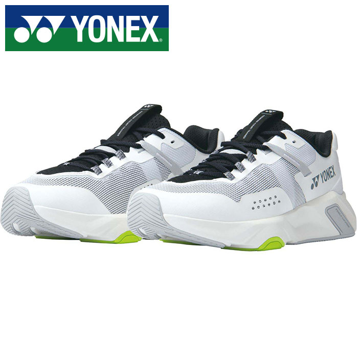【 2026年 春夏模範例】【 ヨネックス  YONEX 】【 シューズ 靴 】 駈けっくら シューズ カウンターコートトレーナー メン メンズ 形づくる SHRCT1M (011) 白いこと [260524][amz]