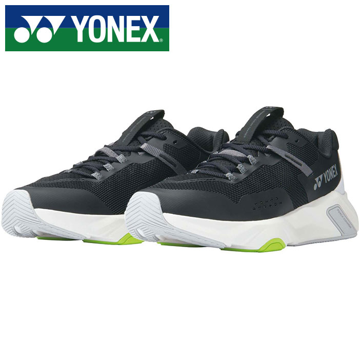 【 2026年 春夏模範例】【 ヨネックス  YONEX 】【 シューズ 靴 】 駈けっくら シューズ カウンターコートトレーナー メン メンズ 形づくる SHRCT1M (245) 黒いこと/白いこと [260524][amz]