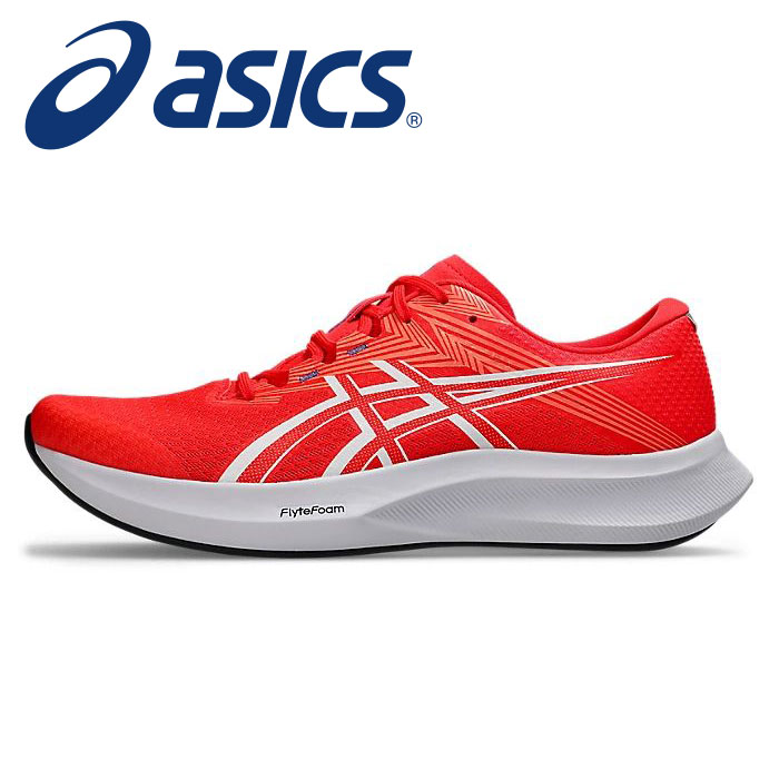 ★部活生にオススメ！優れたクッション性＆フィット性★【 アシックス asics 】【 シューズ 靴 】 ランニングシューズ ハイパースピード 5 HYPER SPEED メンズ ランニング シューズ 1011C084 (600) フラッシュレッド/ホワイト [ten][250910][amz]