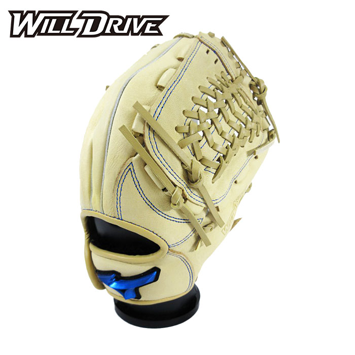 [お買い物マラソン終了まで刺繍無料]【 ミズノ MIZUNO 】【 グラブ グローブ 】 野球 ジュニア 軟式 グローブ オールラウンド ウィルドライブ ブルー 右投げ 子供 小学生 少年野球 限定 1AJGY33430 (80) ブロンド [ten][251024][刺繍可][amz]｜アスリート　ステージ