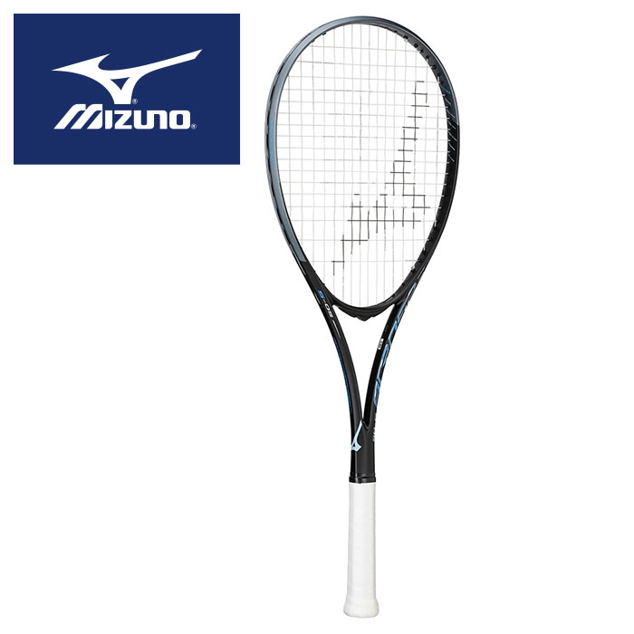 【 ミズノ MIZUNO 】 ソフトテニスラケット 後衛 フレームのみ アクロスピード S-05 ソフトテニス ラケット 軟式 テニス メンズ レディース 男女兼用 63JTN5A609 ブラック×スカイブルー [ten][250724][amz]