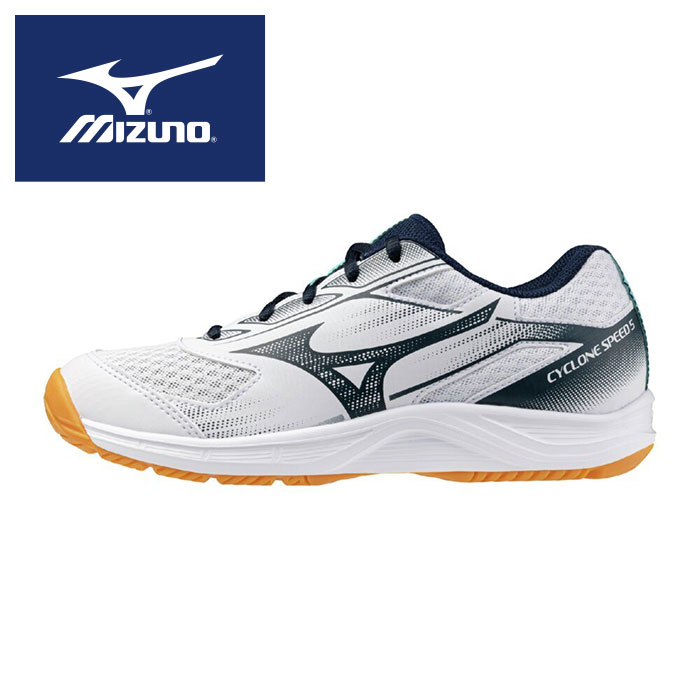 Mizuno Tornado バレーボールシューズ ホワイト/ネイビー MIZUNO ミズノ THUNDER BLADE Z サンダーブレード V1GA237053