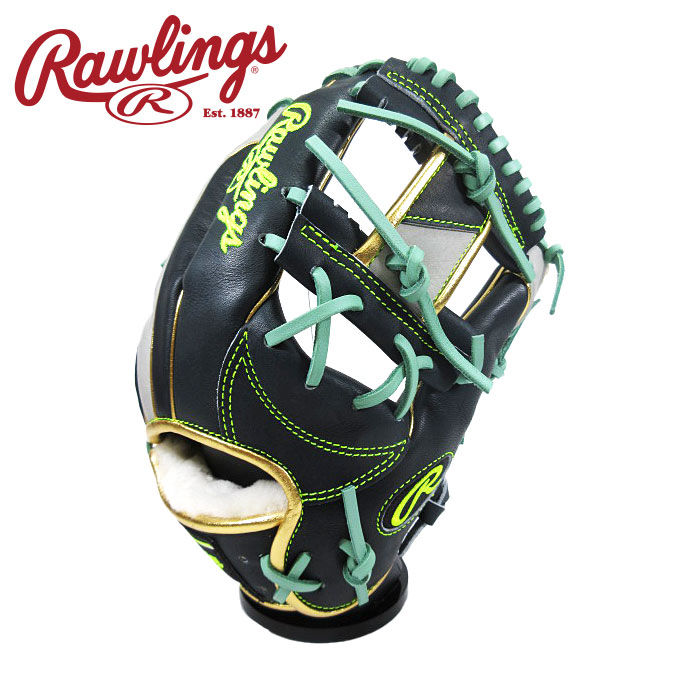 [型付け1円(オプション含む)]【 ローリングス Rawlings 】【 グラブ グローブ 】 野球 一般 軟式 グローブ 内野手 HOH プロ エクセル ウイザード #02 カラーズ 右投げ 内野 GR5FHW2CN52MG (N/GRY) ネイビー/グレー [ten][251008][刺繍可][amz] 18,970円