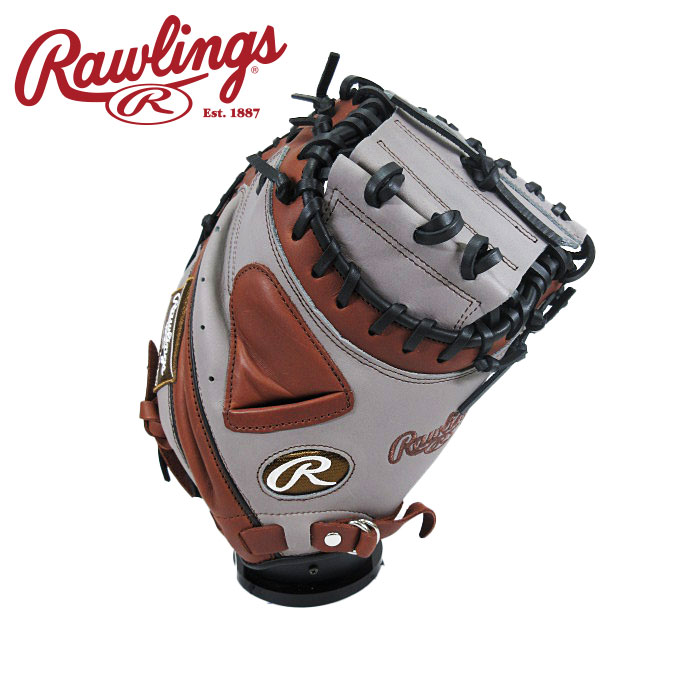 [型付け1円(オプション含む)]★即使用可★【 2026年 春夏モデル】【 ローリングス Rawlings 】【 グラブ グローブ 】 野球 一般 軟式 キャッチャーミット ハイパーテック カラー シンク 右投げ GR6HTC2AF (GRY/BR) グレー/ブラウン [ten][260315][amz]
