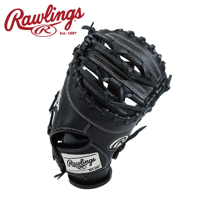 [型付け1円(オプション含む)]【 2026年 春夏モデル】【 ローリングス Rawlings 】【 グラブ グローブ 】 野球 ジュニア 軟式 ファーストミット HYPER TECH R9 SERIES 右投げ 子供 小学生 少年野球 GJ6R93ACDS (B) ブラック [ten][260415][amz]