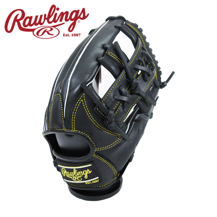 [お買い物マラソン終了まで刺繍無料]★即使用可能★【 2026年 春夏モデル】【 ローリングス Rawlings 】【 グラブ グローブ 】 野球 一般 軟式 グローブ 内野手 HYPER TECH R2G 右投げ ハイパーテック 内野 GR6HTN54FS (B) ブラック [ten][260405][刺繍可][amz]｜アスリート　ステージ