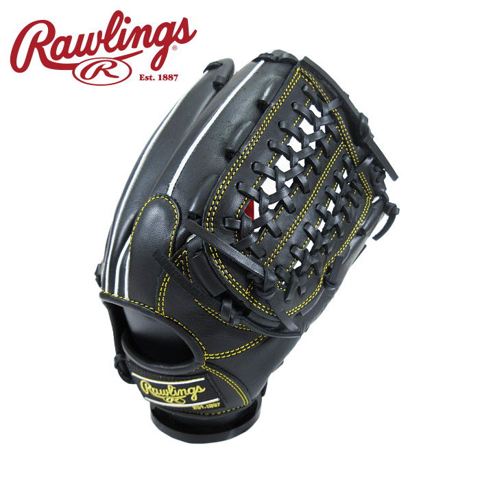 [お買い物マラソン終了まで刺繍無料]★即使用可能★【 2026年 春夏モデル】【 ローリングス Rawlings 】【 グラブ グローブ 】 野球 一般 軟式 グローブ オールラウンド HYPER TECH R2G 右投げ ハイパーテック GR6HTN65 (B) ブラック [ten][260405][刺繍可][amz]｜アスリート　ステージ