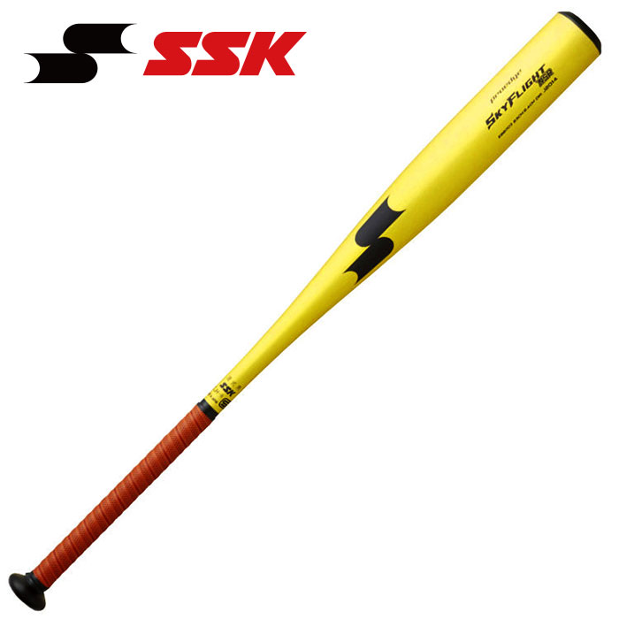 【 SSK エスエスケイ 】【 バット 】 野球 硬式 金属 バット スカイフライト NSR 83cm 84cm 900g 新基準 対応 オールラウンドバランス 金属バット 高校野球 プロエッジ EBB1103 (3090) イエローゴールド/ブラック [ten][250724][amz]