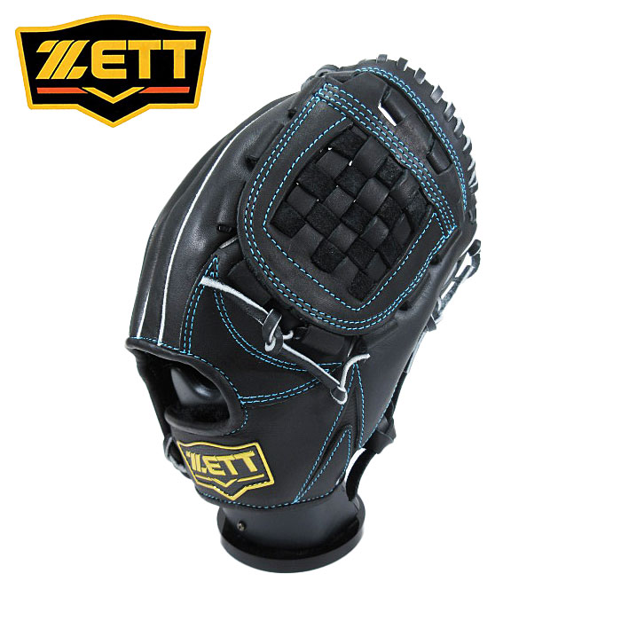 [型付け1円(オプション含む)]【 ゼット ZETT 】【 グラブ グローブ 】 野球 ジュニア 軟式 グローブ 投手 / 内野手用 ゼロワンステージ 右投げ 子供 小学生 ポジション兼用 ピッチャー BJGB71530S (1900) ブラック [ten][241226][刺繍可][amz]
