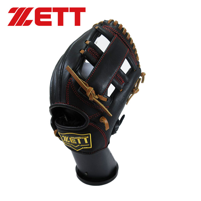 [型付け1円(オプション含む)]【 2026年 春夏モデル】【 ゼット ZETT 】【 グラブ グローブ 】 野球 ジュニア 軟式 グローブ オールラウンド グランドヒーロー 右投げ 子供 少年野球 小学生 BJG762620 (1936) ブラック/オークB [ten][251225][刺繍可][amz]