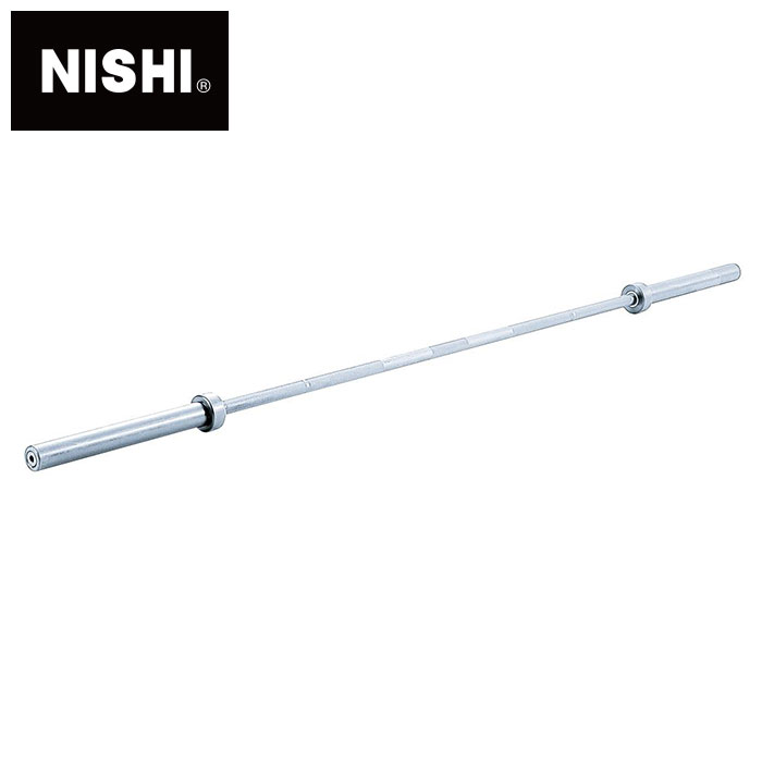 楽天市場】ニシスポーツ バーベルバー 【sd5020/約20kg】【クローム