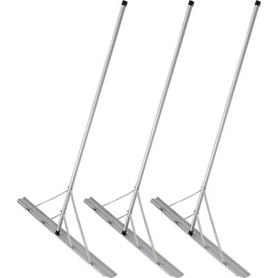 【 ユニックス UNIX 】【 設備 用具 】 野球　アルミ合金製レーキ (120cm幅)　3本セット　スイッチレーキ　アルミトンボ　グラウンド 整地　黒土　赤土　校庭　河川敷　プレート交換可　BX78-62　卒業記念品 卒団記念品 [200426][大型宅配便]