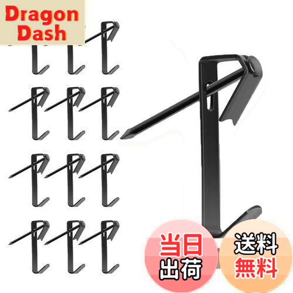 楽天市場】【送料無料】60個セット 石膏ボード用 壁 フック 黒 石膏