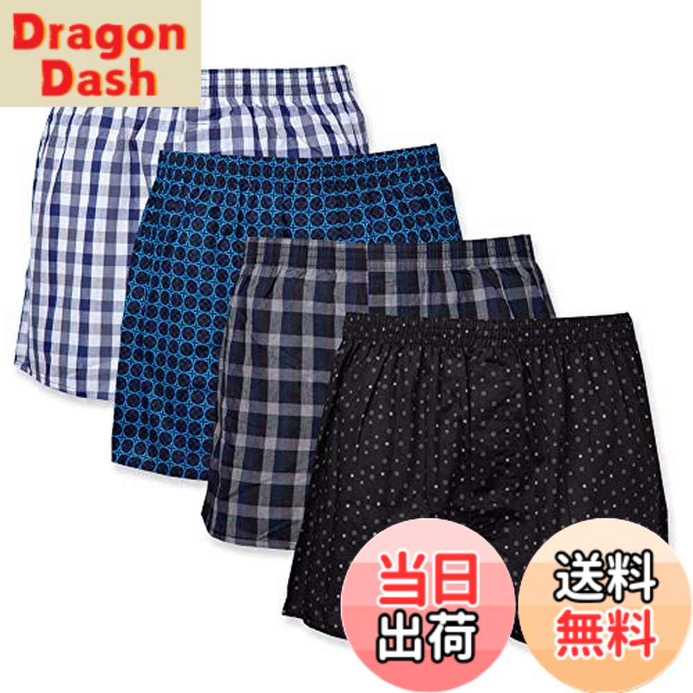 楽天市場】カジュアル トランクス 3枚セット パンツ メンズ 前開き