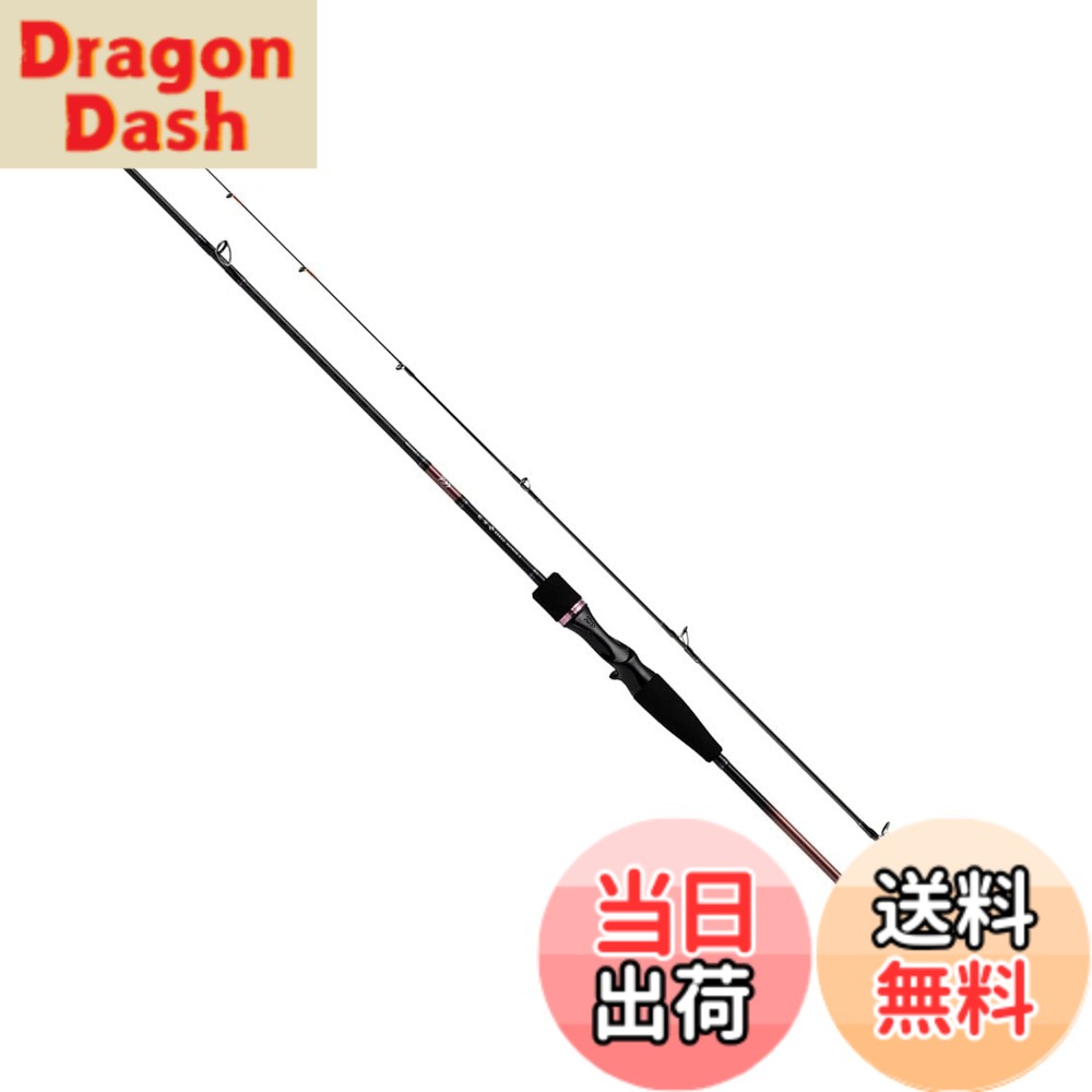 【送料無料】ダイワ(DAIWA) タイラバロッド 紅牙X スパイラルガイド仕様 (2022モデル) 色:ブラック、サイズ:69MHB-S