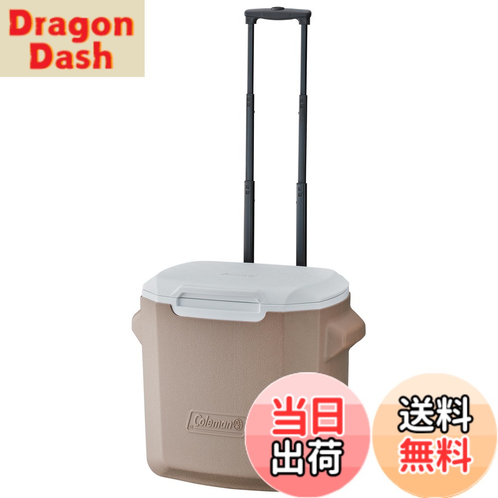 【送料無料】コールマン(Coleman) クーラーボックス ホイールクーラー 28QT(26L) 色：グレージュ、サイズ：ＦＦ