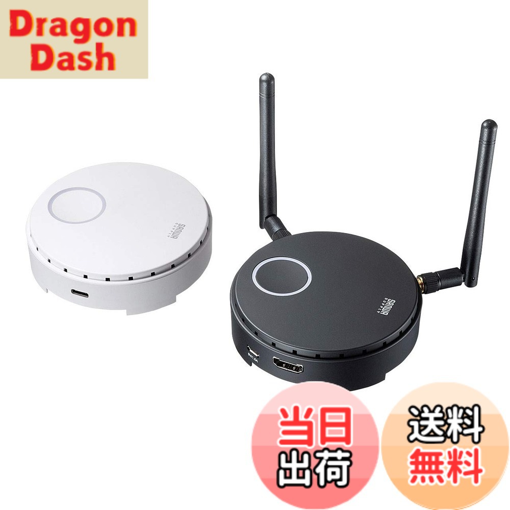 【送料無料】サンワサプライ ワイヤレスHDMIエクステンダー(USB3.1 Type-C接続用) VGA-EXWHD6C