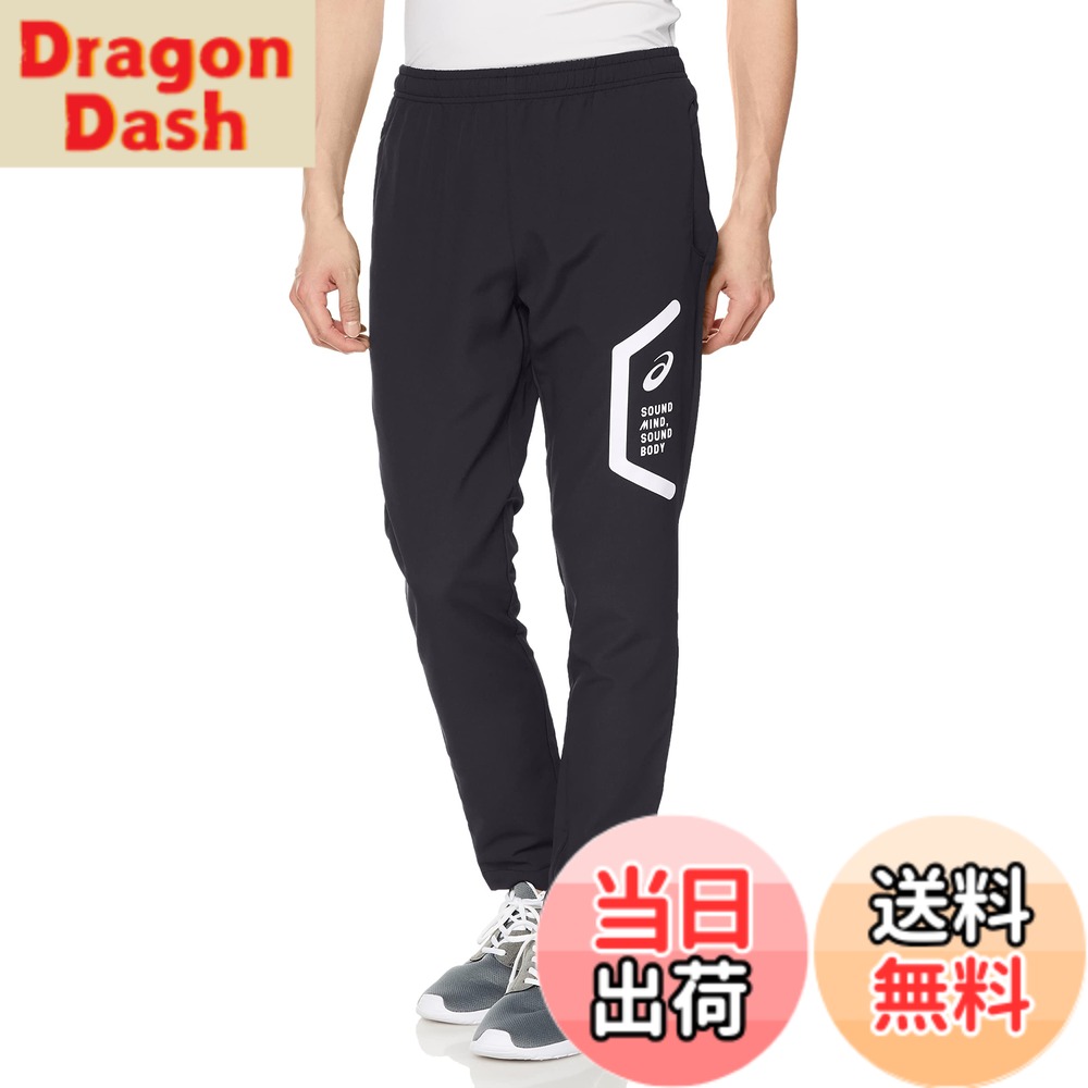 【貨物輸送無料】asics(アシックス) トレーニングウエアクロスパンツ(か細い) 2031C266/2031E053メンズ 色：[新ひな形]001(演技黒いこと)、大きさ：L