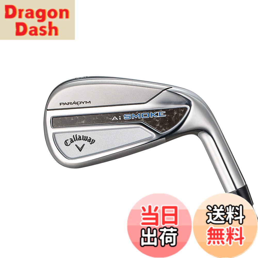【貨物輸送無料】キャロウェイ(Callaway) アイアン PARADYM Ai SMOKE IRONS メンズ 色：しろがね色、大きさ：S