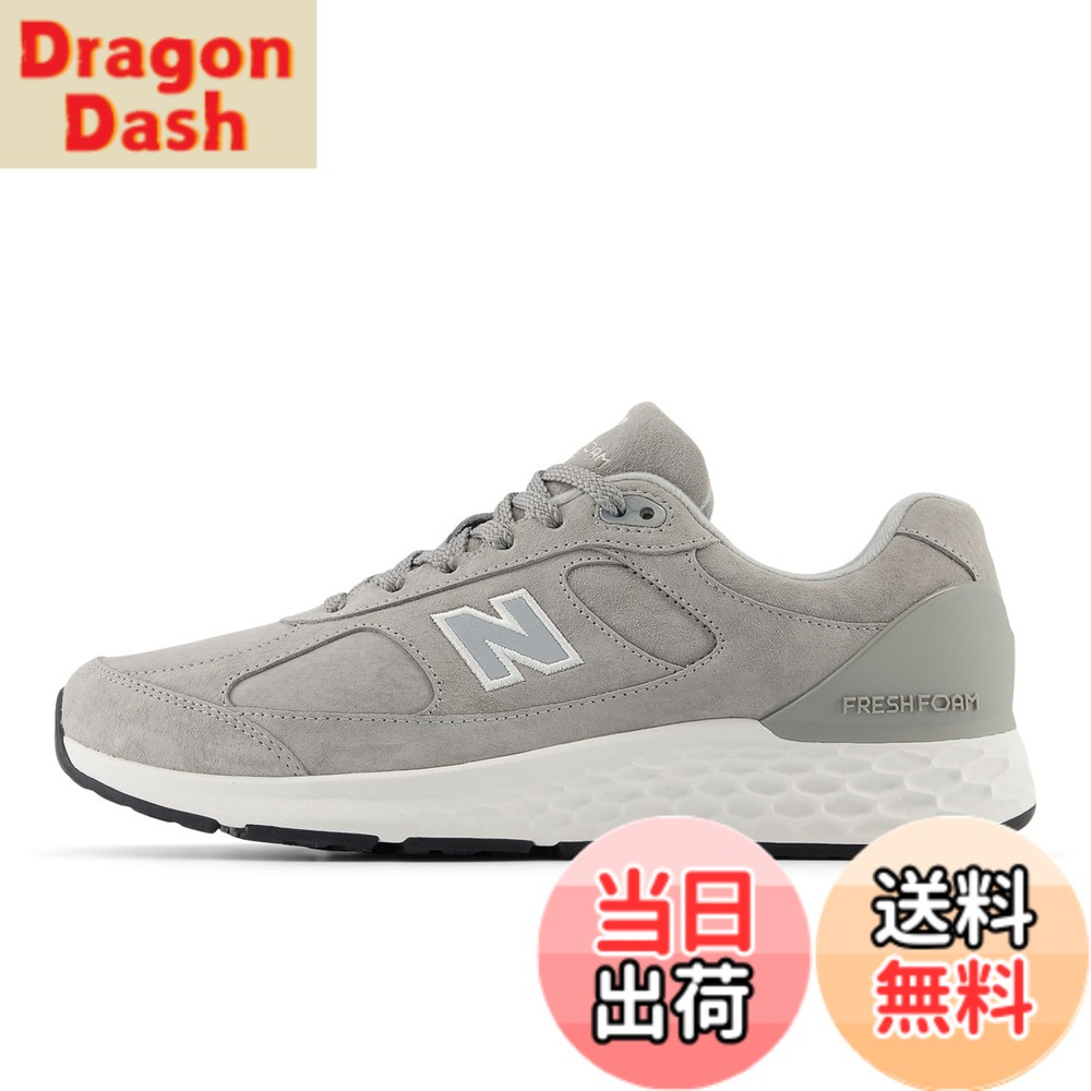 【送料無料】[ニューバランス] ウォーキングシューズ Fresh Foam 1880 v1 フレッシュフォーム クッション 天然皮革 メンズ 色：G1(GRAY)、サイズ：27.0 cm 2E｜DragonDash店