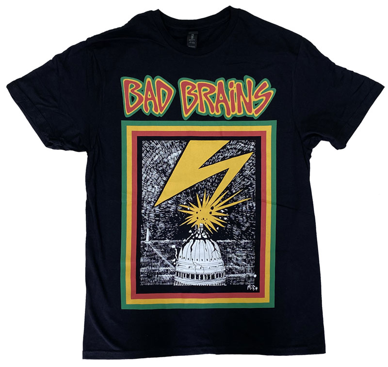 badbrains Tシャツ　バッドブレインズ 楽天市場】バッド ブレインズ・BAD BRAINS・CAPITAL・BLACK