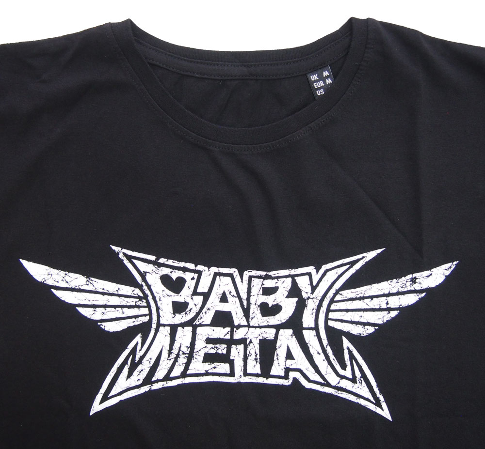 【楽天市場】ベビーメタル・BABYMETAL・LOGO・Tシャツ・UK版 オフィシャル バンドTシャツ ロックTシャツ：dragtrain