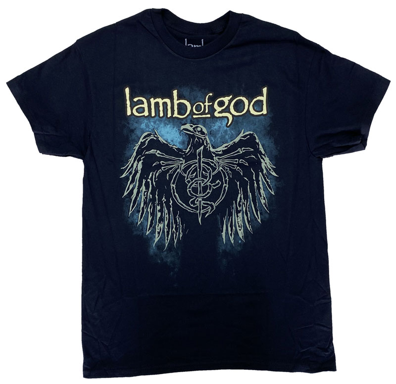 楽天市場】【LAMB OF GOD】ラムオブゴッド「CROW」Tシャツ : バンドT