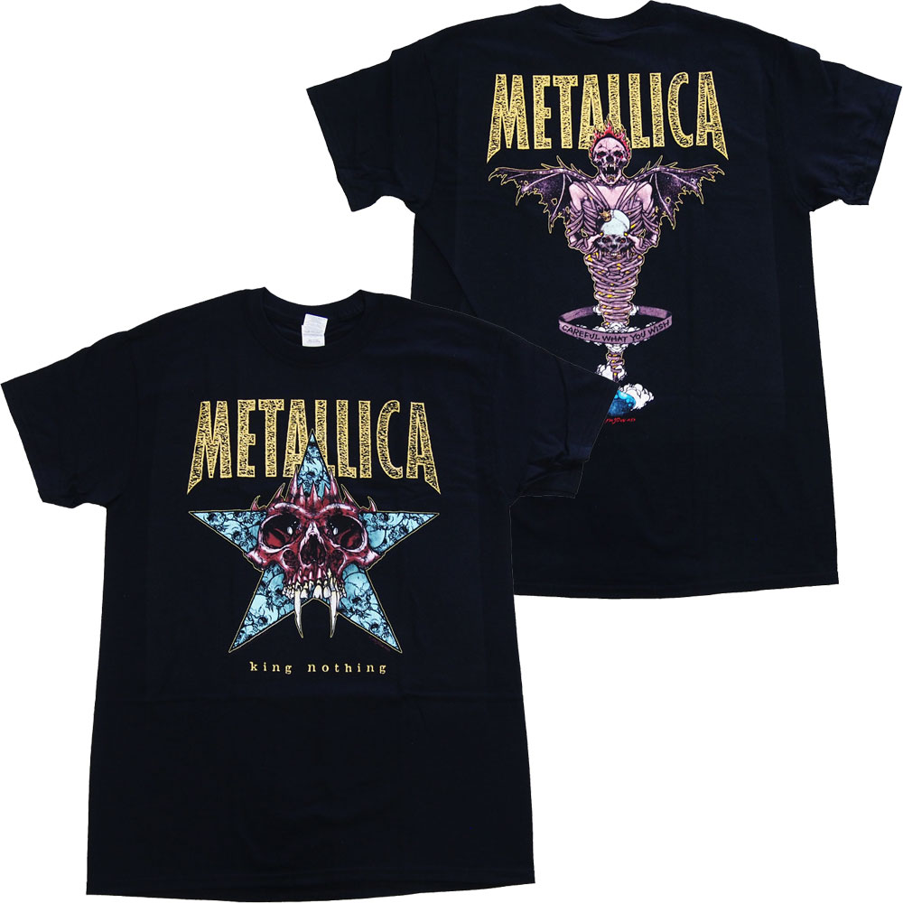 【楽天市場】メタリカ・METALLICA・KING NOTHING Tシャツ・バンドTシャツ メタリカTシャツ オフィシャル ロックTシャツ