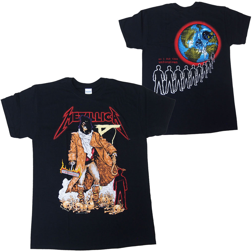 楽天市場】メタリカ・METALLICA・ RIDE THE LIGHTNING TRACKS・Tシャツ