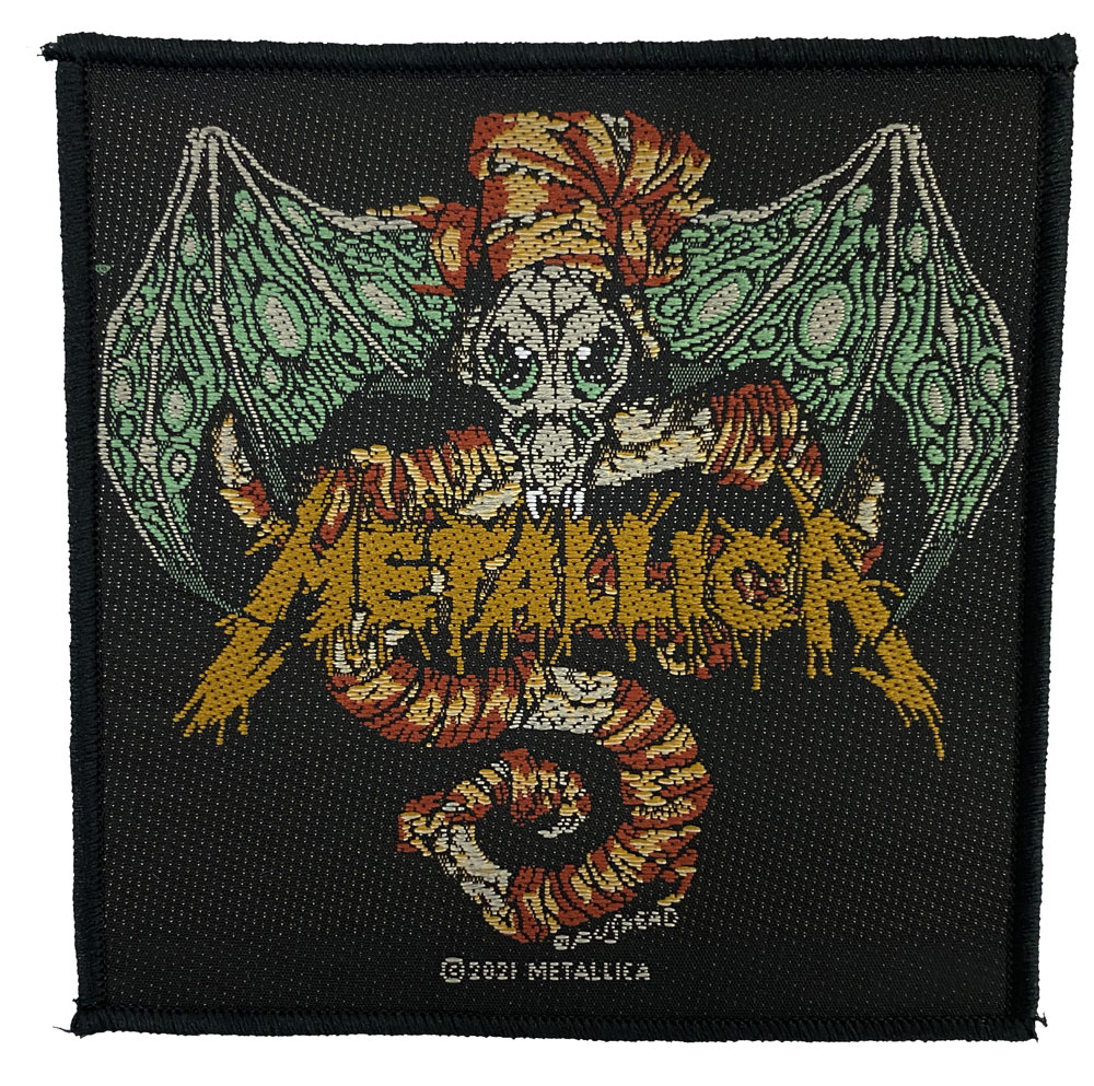 楽天市場】METALLICA・ONE・糊なし 刺繍ワッペン メタリカ
