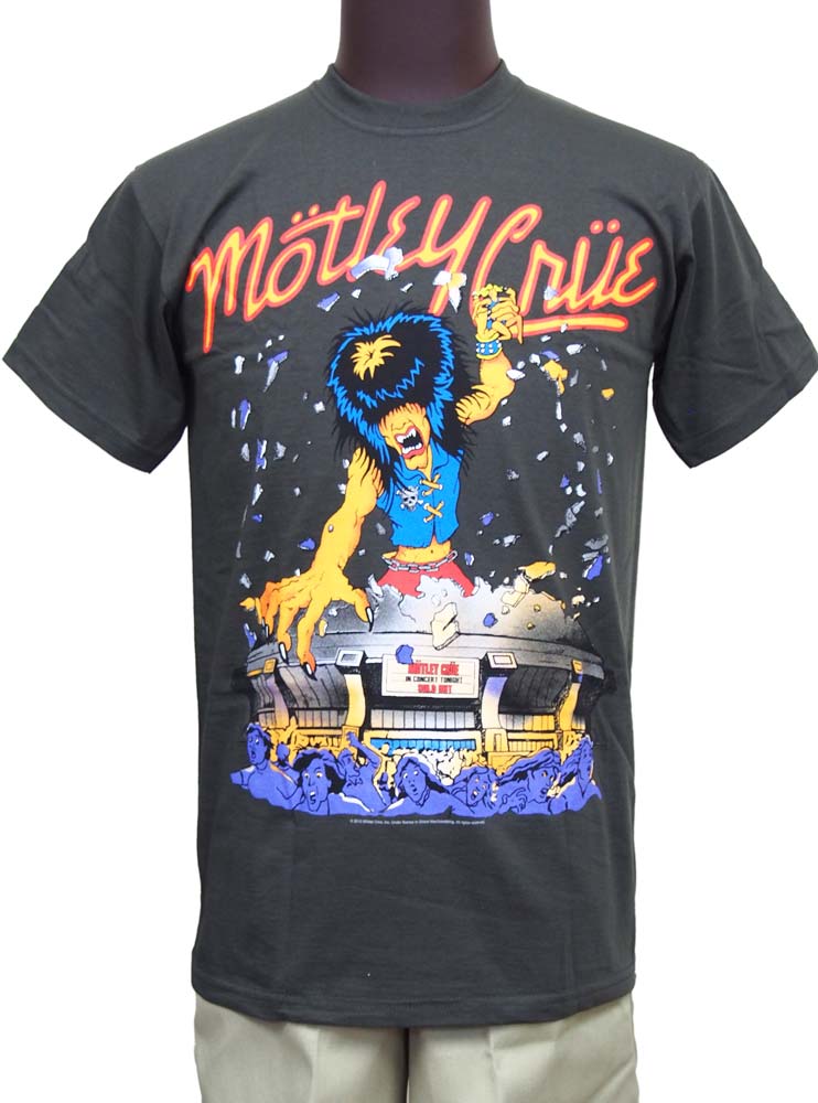 dragtrain: ALLISTER KING KONG rock t-shirt Motley Crue official band t ...