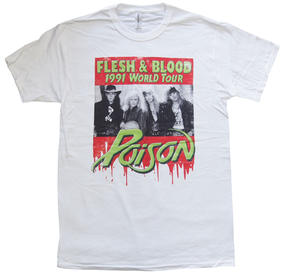 楽天市場】POISON・ポイズン・TOUR・Tシャツ・ロックTシャツ・メタルTシャツ オフィシャル バンドTシャツ :  dragtrain／ドラッグトレイン