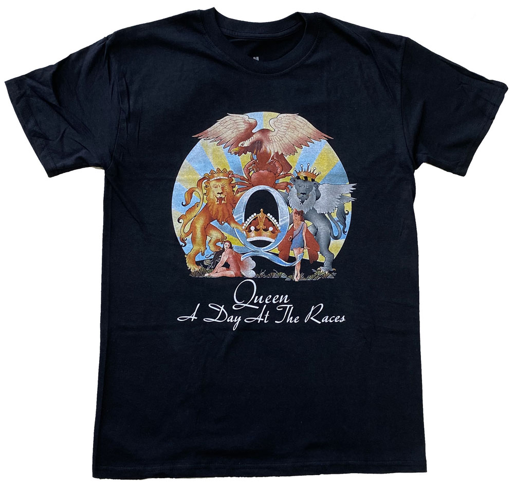 Queen  クイーン　アダムランバート　ラプソディツアー限定Tシャツ　Mサイズ Queen + Adam Lambert】公式限定Tシャツ ブラック THE RHAPSODY