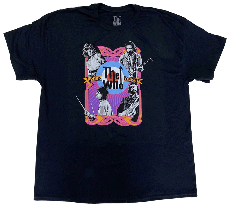 楽天市場】the WHO ザ・フー LONG ROCK LIVE ホワイト Tシャツ