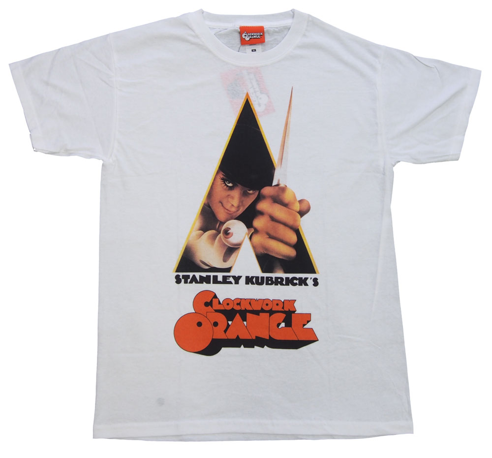 時計じかけのオレンジA Clockwork Orange 映画Tシャツ M アウトドア用 春のコレクション