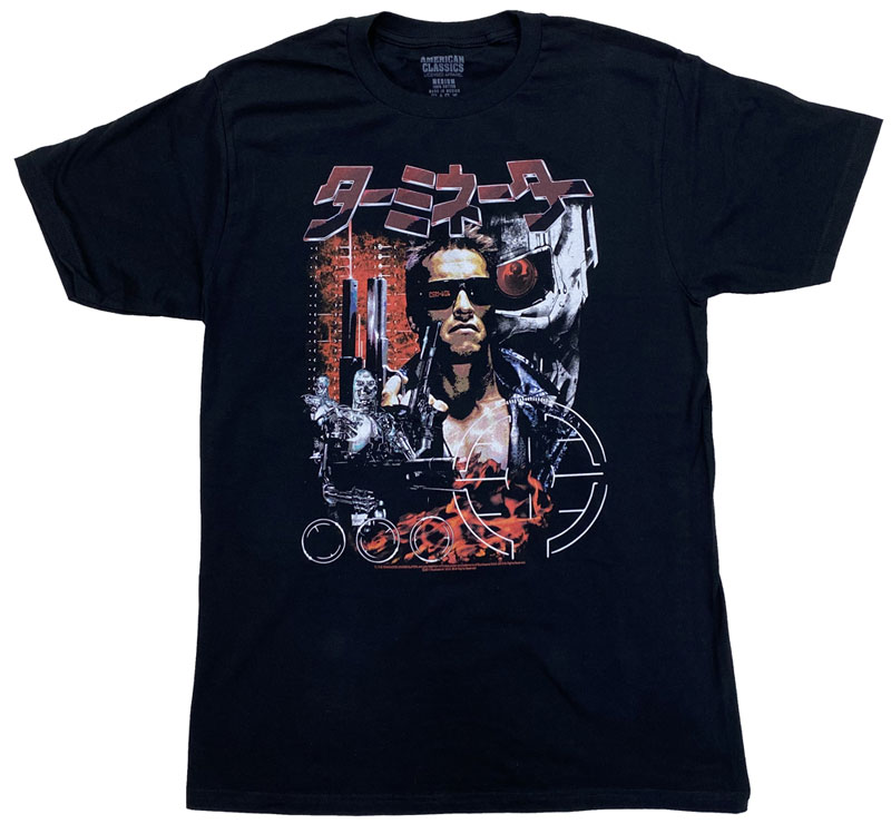 激レア ターミネーター2 映画Ｔシャツ アーノルド・シュワルツェネッガー名作 楽天市場】映画 ターミネーター オフィシャル Tシャツ T-800