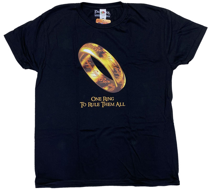 The Lord of the Rings Tシャツ XL American Thrift X The Lord Of The Rings Gimli Heavy T-Shirt Black