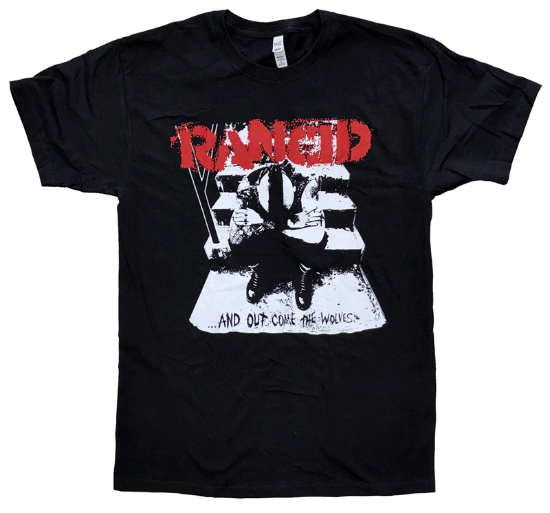 RANCID・ランシド・AND COME OUT THE WOLVES・Tシャツ・ バンドTシャツ・オフィシャルロックTシャツ