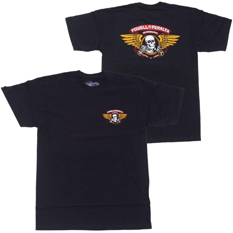 80s powell 覗きスカル リッパーオールドスケート ビンテージTシャツ 送料無料 S 80s パウエル POWELL 覗き見 ウイングリッパ－ T