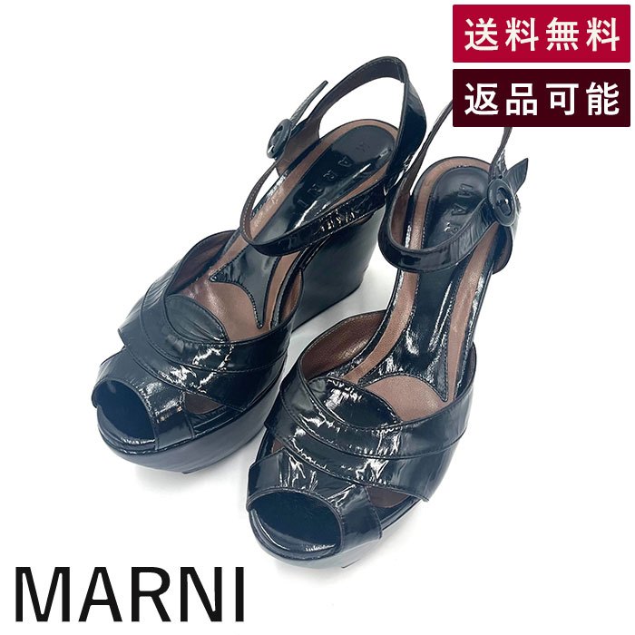 楽天市場】【美品】 MARNI / マルニ | ウッドソール 厚底
