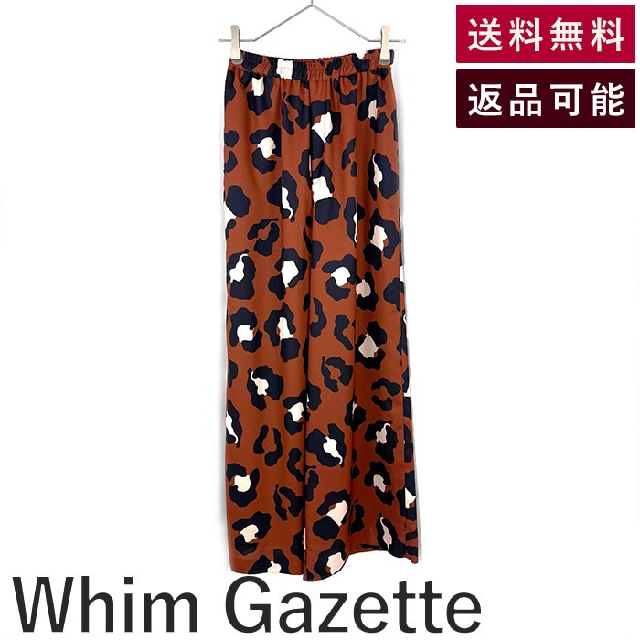 WHIZ LIMITED ショートパンツ 豹柄 日本製 WHIZ LIMITED＞LEOPARD SHORTS | MAKES ONLINE STORE