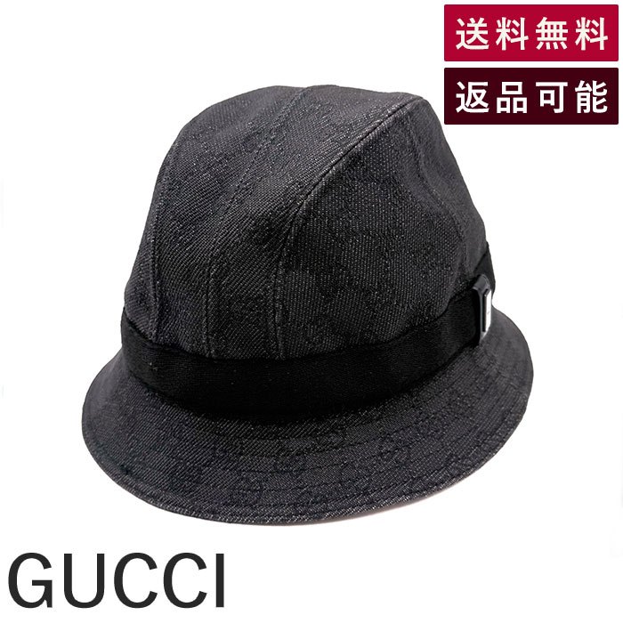 GUCCI グッチ GGキャンバス シェリーライン バケットハット 帽子 GUCCI グッチ 帽子 ハット GGキャンバス バケットハット (GUCCI