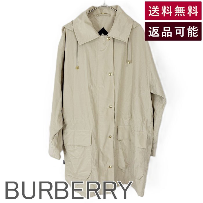 【中古】Burberrys バーバリーズ フード付きコート ノバチェック ライナー付き ベージュ系 送料無料 2084283233 i0718aq00357 返品可 古着 中古 ブランド古着DB｜ブランド古着ＤＢ