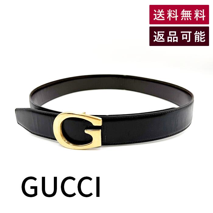 楽天市場】【中古】GUCCI Gベルト 036.2194.1493 ブラック×シルバー