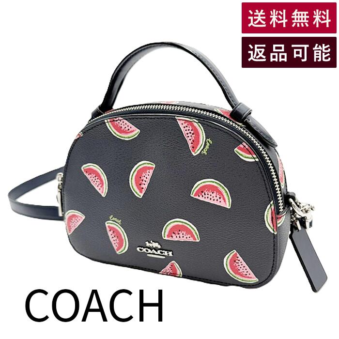 【中古】COACH コーチ スイカ柄 ショルダーバッグ 2WAY ミニバッグ 斜めがけ クロスボディ 送料無料 2084309227 i0922lq00982 返品可 古着 中古 ブランド古着DB｜ブランド古着ＤＢ