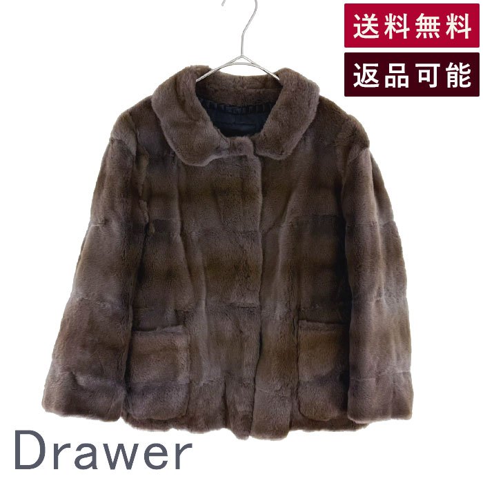 楽天市場】【ドゥロワー】DRAWER カシミア混 フォックス ポケット